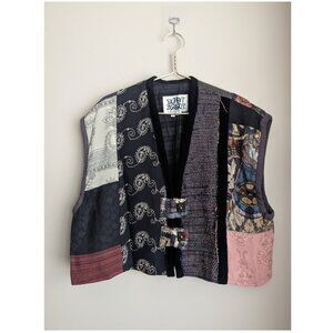 Vintage Patchwork Vest by Donna Jessica